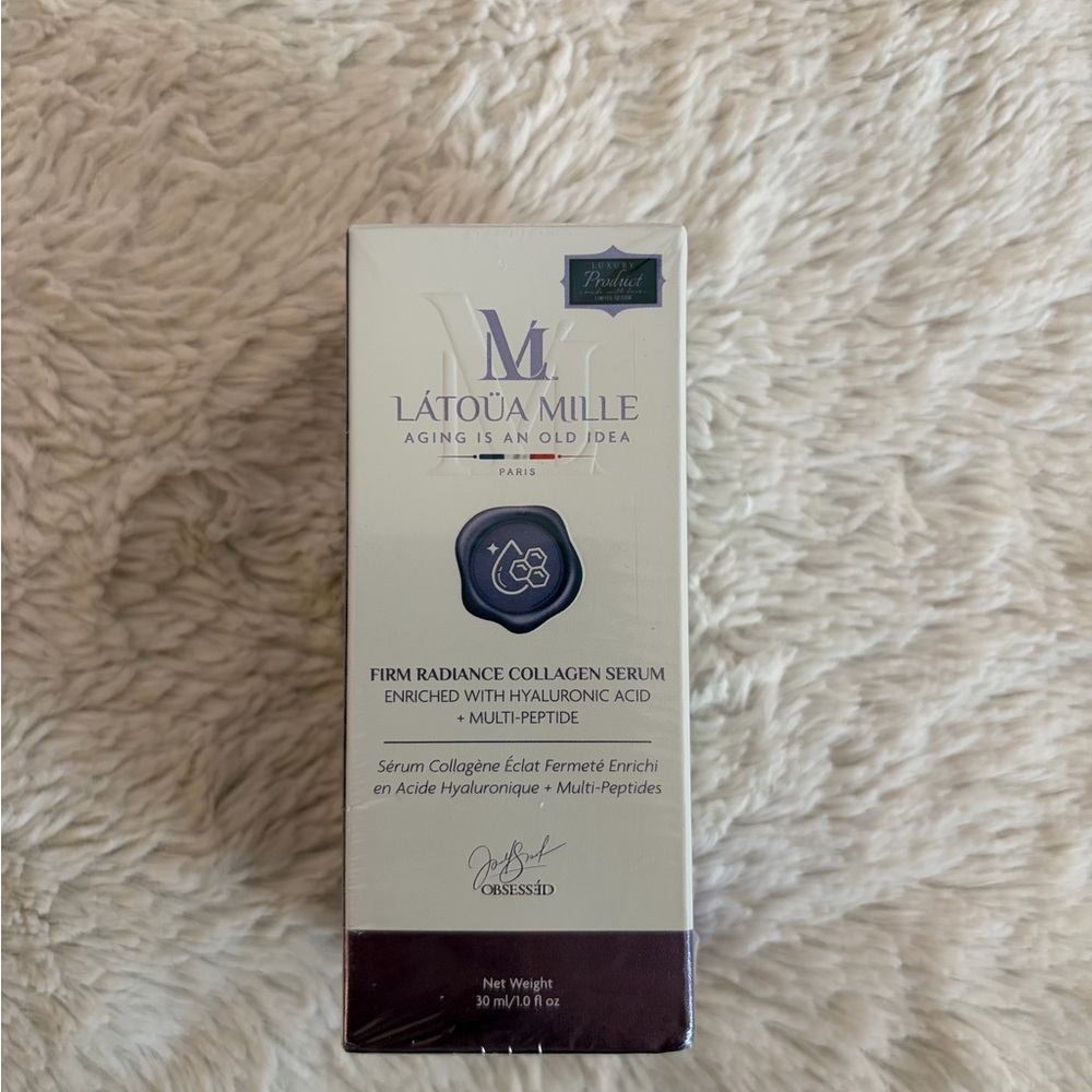 Firm Radiance Collagen Serum - Purple & White